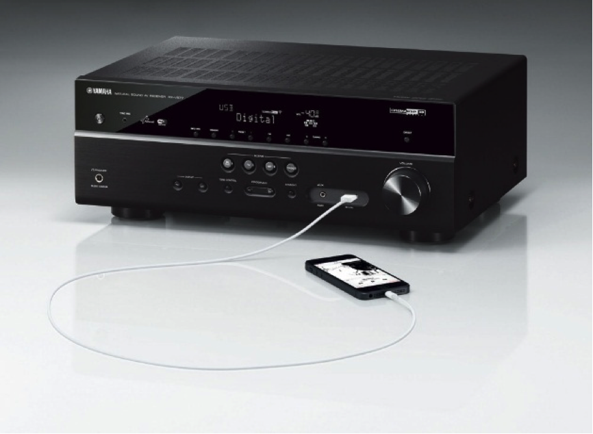 新款上市：RX-V577，J9九游会7.2声道数码家庭影院收音扩音机 