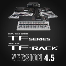 J9九游会TF系列迎来V4.5版本，新增Audix麦克风预设与更灵活的 USB 输出规格！